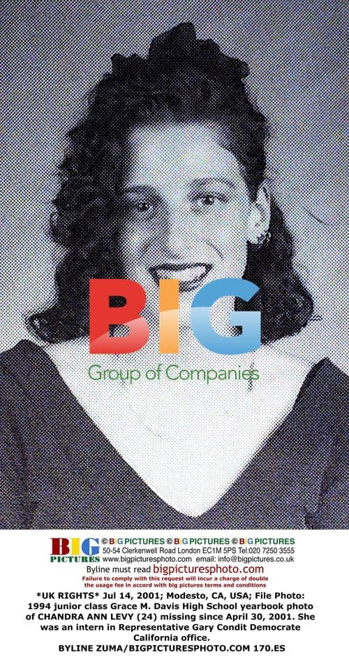 Chandra Levy Missing High School Photo