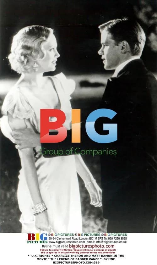 Charlize Theron and Matt Damon in "The Legend of Bagger Vance"