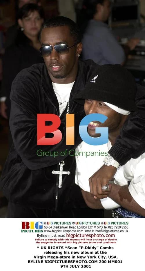 P.Diddy Releases Album at Virgin Mega-store