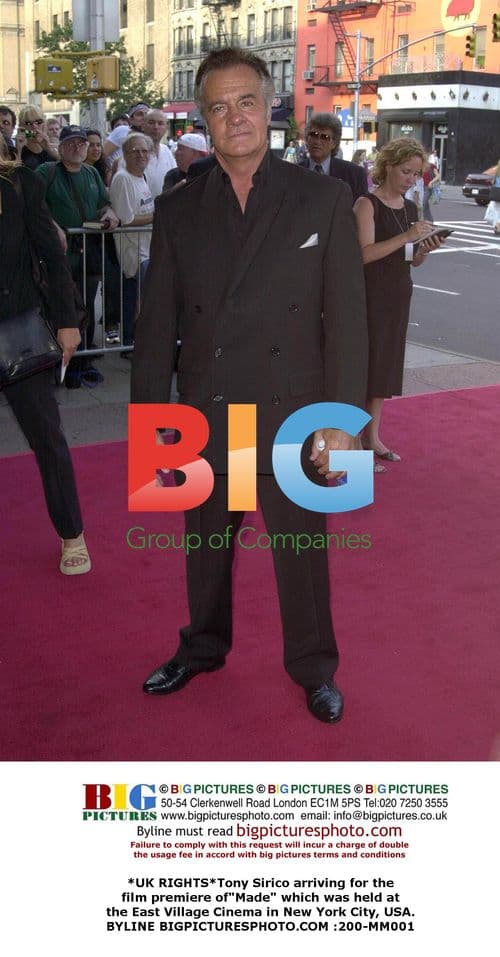 Tony Sirico at "Made" Film Premiere