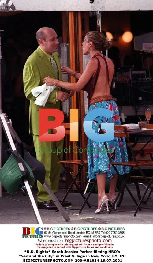 SJP Films 'Sex and the City' in NYC