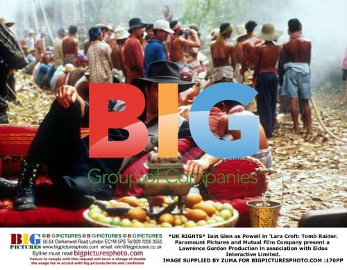 Iain Glen as Powell in 'Lara Croft: Tomb Raider'