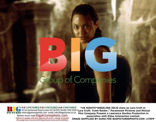 Angelina Jolie as Lara Croft