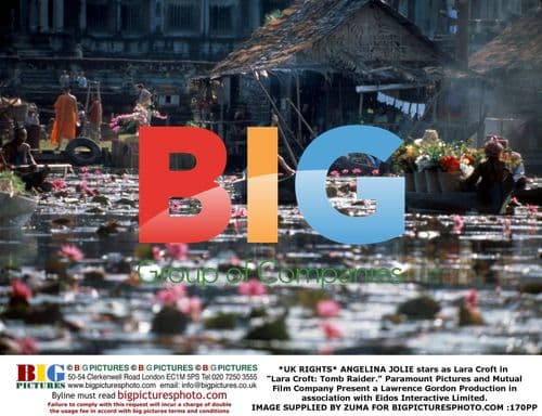 Angelina Jolie as Lara Croft