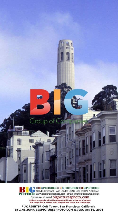 Coit Tower in San Francisco