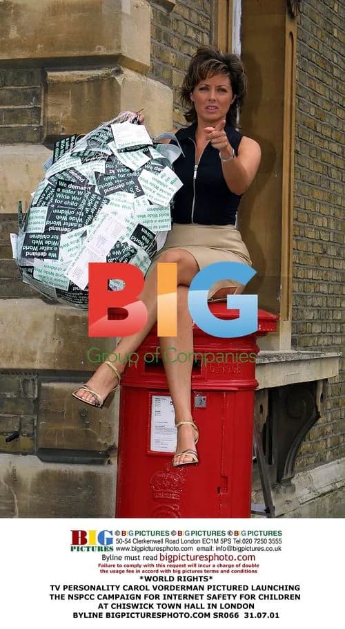 Carol Vorderman Launches NSPCC Internet Safety Campaign