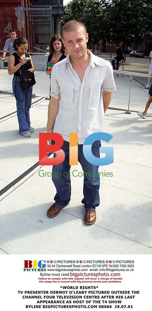 TV Presenter Dermot O'Leary Leaves T4 Show