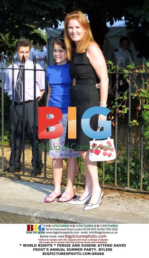 Fergie and Eugene attend David Frost's party