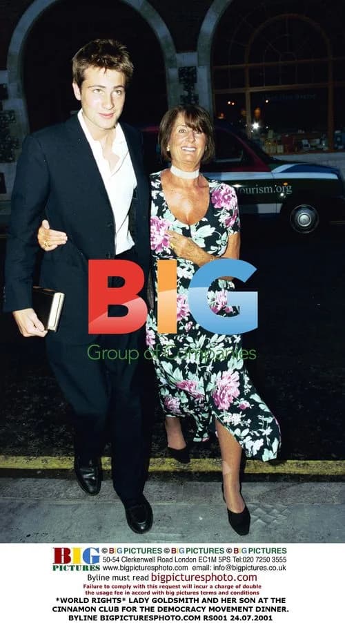 Lady Goldsmith and Son at Cinnamon Club Dinner