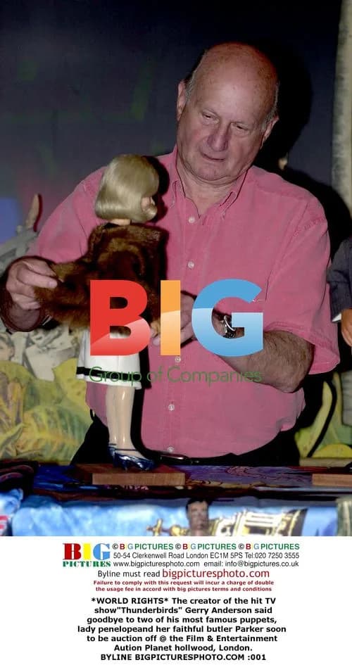 Gerry Anderson Bids Farewell to Thunderbirds Puppets