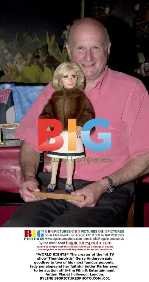 Gerry Anderson says goodbye to Thunderbirds puppets
