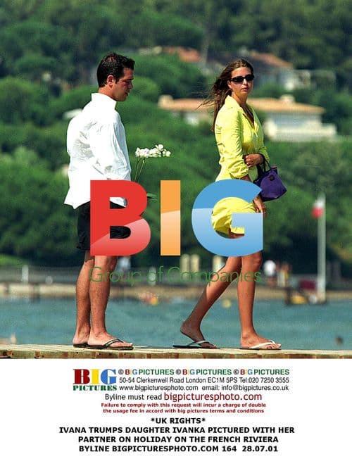 Ivanka Trump on French Riviera Holiday