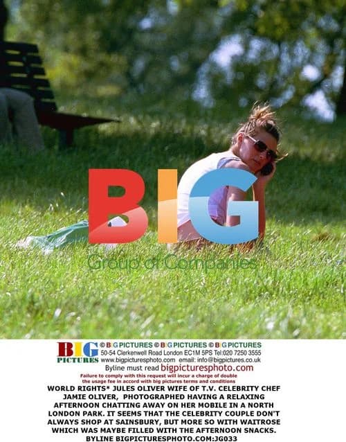 Jules Oliver in North London Park