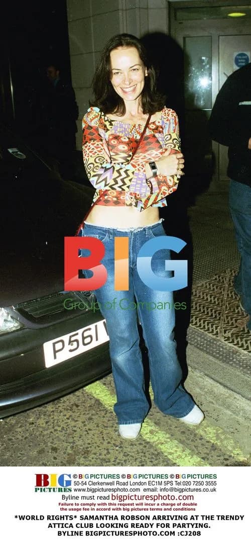Samantha Robson Arrives at Attica Club