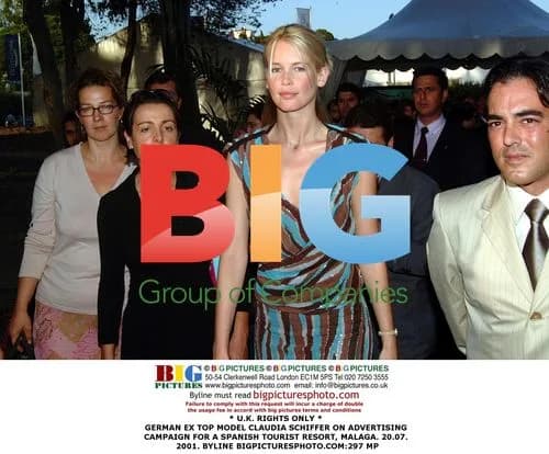 Claudia Schiffer at Spanish Tourism Promo