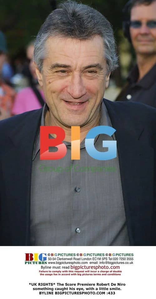 Robert De Niro at The Score Premiere