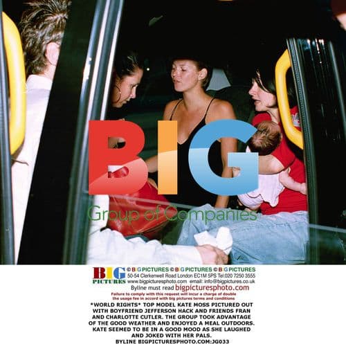 Kate Moss Out with Friends