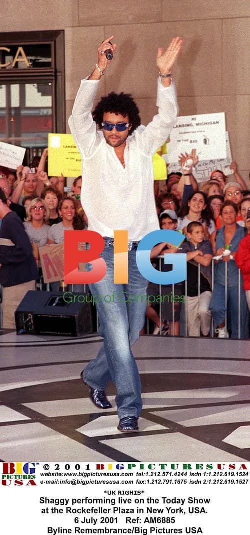Shaggy performs live on Today Show
