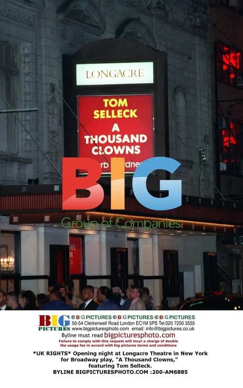 "A Thousand Clowns" Broadway Play Opening