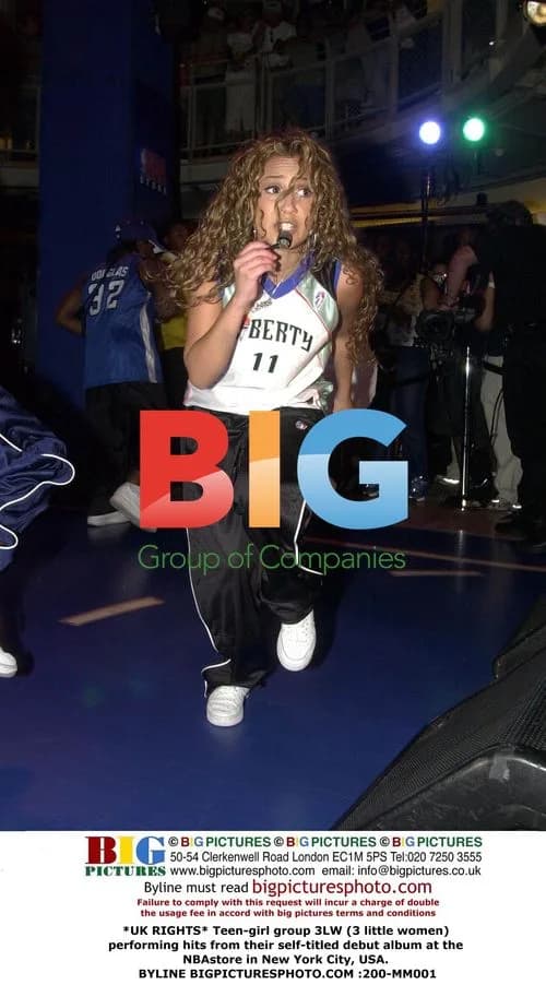3LW perform at NBAstore in New York City