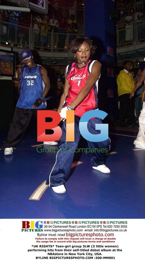 3LW Performing at NBAstore in NYC