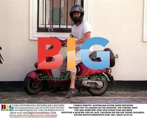 Jason Donovan on London Scooter