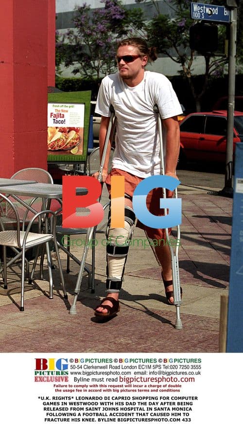 Leonardo DiCaprio Shopping for Games