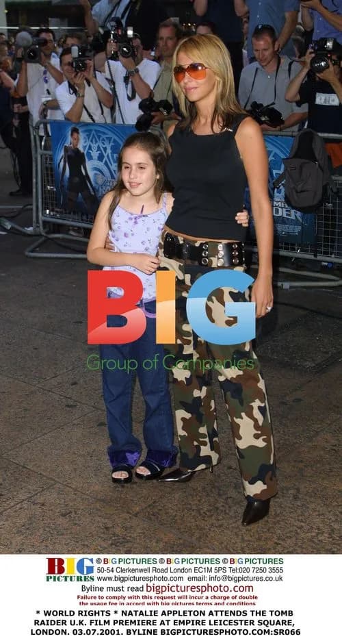Natalie Appleton at Tomb Raider Premiere