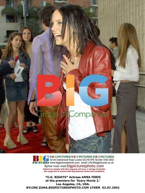 ANNA FERIS at 'Scary Movie 2' premiere