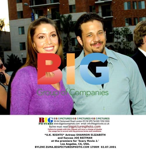 Shannon Elizabeth & Joe Reitman at 'Scary Movie 2' Premiere