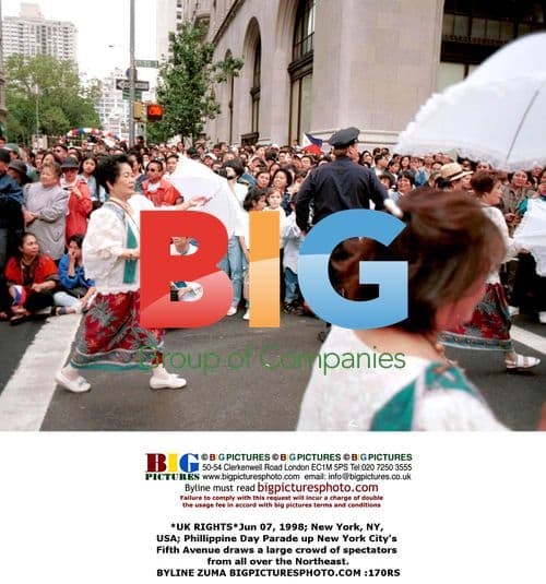 Philippine Day Parade on 5th Avenue, NYC