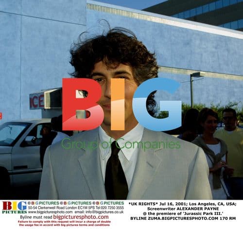 Alexander Payne at 'Jurassic Park III' premiere