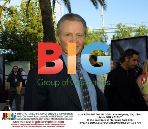 Jon Voight at 'Jurassic Park III' Premiere