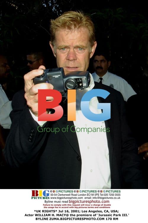 William H. Macy at 'Jurassic Park III' premiere