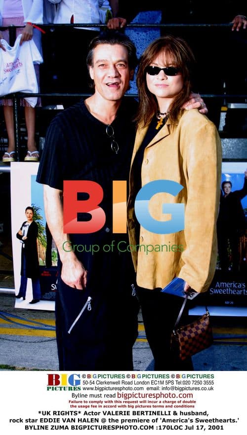 Valerie Bertinelli & Eddie Van Halen at 'America's Sweethearts' premiere