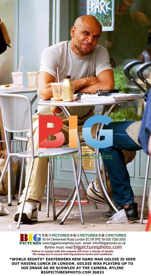 EastEnders' Goldie Seen Having Lunch in London