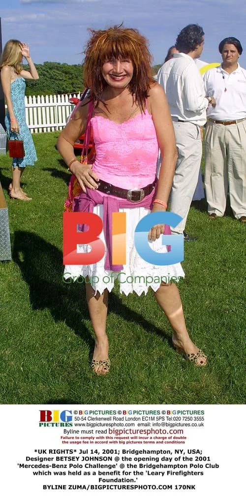Betsey Johnson at Mercedes-Benz Polo Challenge