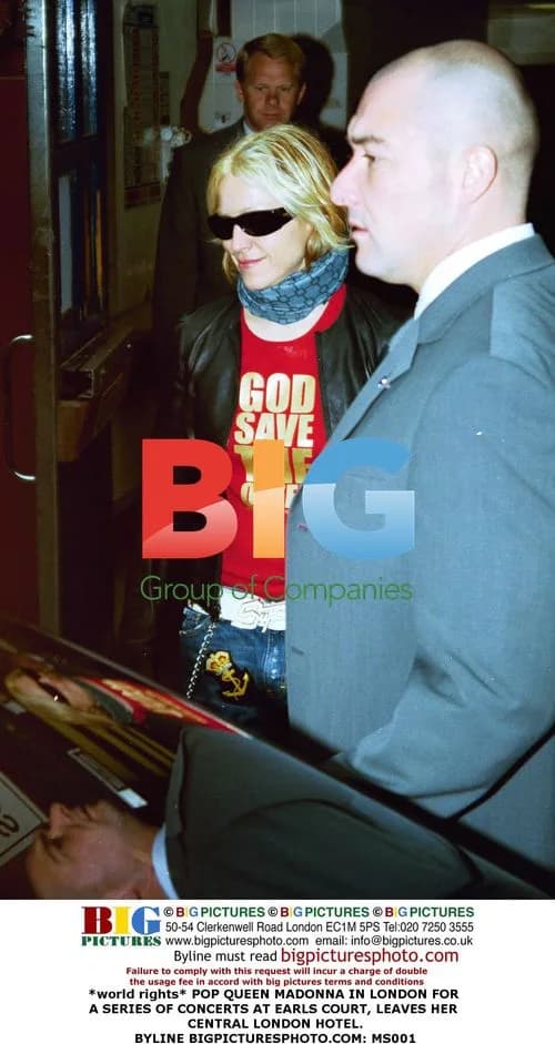 Pop Queen Madonna Leaves London Hotel