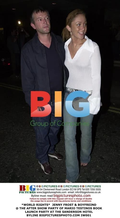 Jenny Frost & Boyfriend at Testino Book Party
