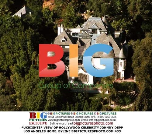 Johnny Depp's Hollywood Home in LA