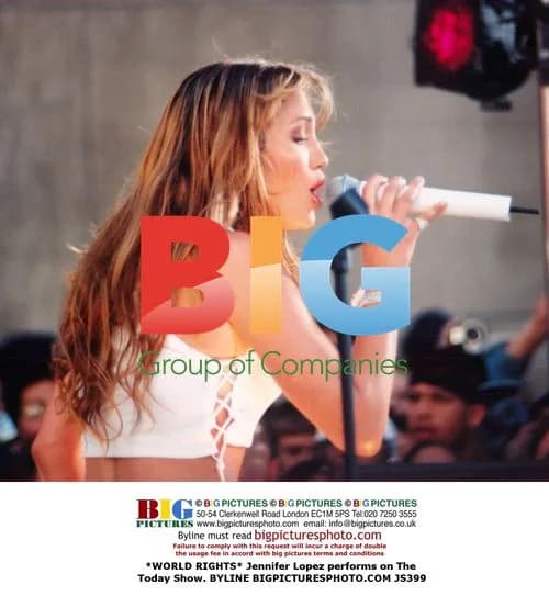 Jennifer Lopez Performs on The Today Show