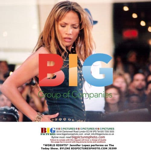 Jennifer Lopez Performs on The Today Show