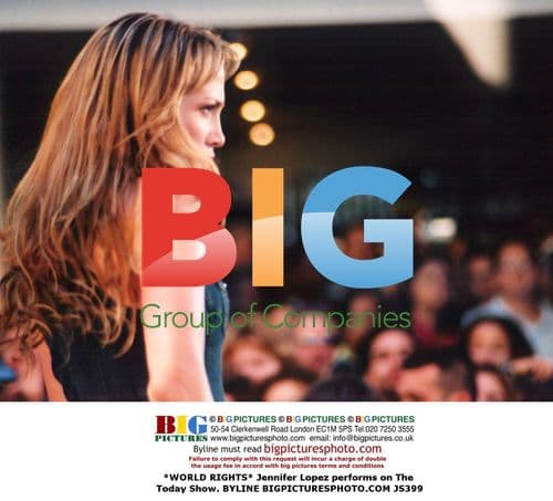 Jennifer Lopez Performs on The Today Show