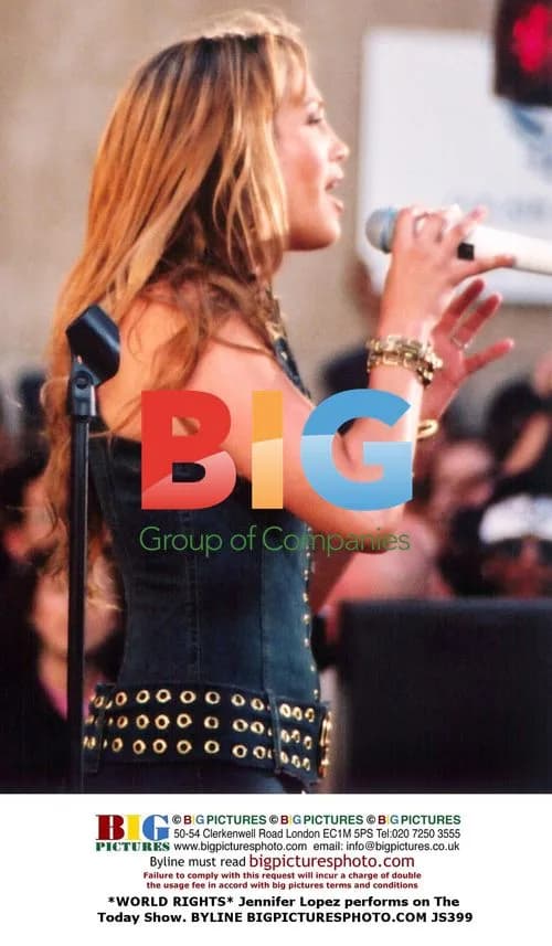 Jennifer Lopez performs on The Today Show