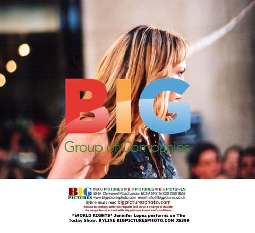 Jennifer Lopez performs on The Today Show