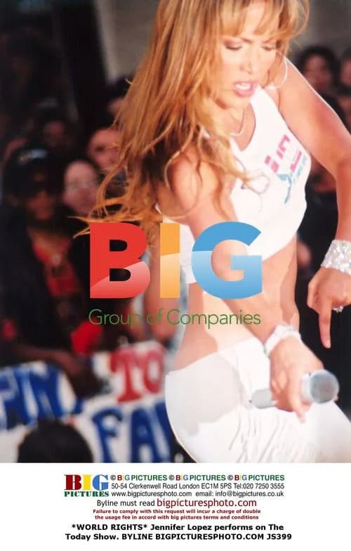 Jennifer Lopez Performs on The Today Show
