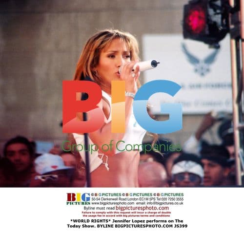 Jennifer Lopez Performs on The Today Show