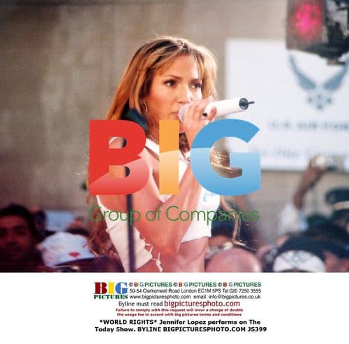 Jennifer Lopez Performs on The Today Show