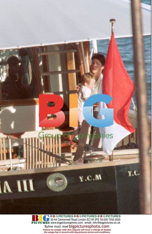 Princess Caroline of Monaco with family in Venice