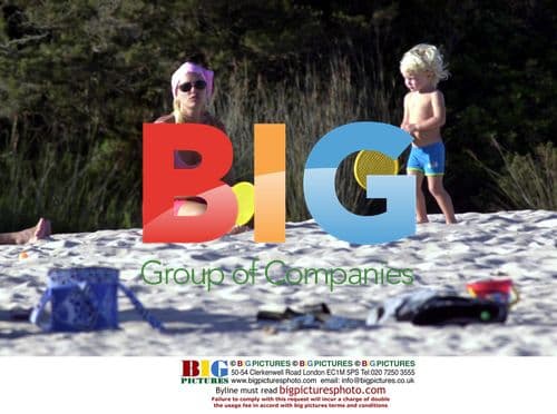 Valeria Mazza with Family in Sardinia